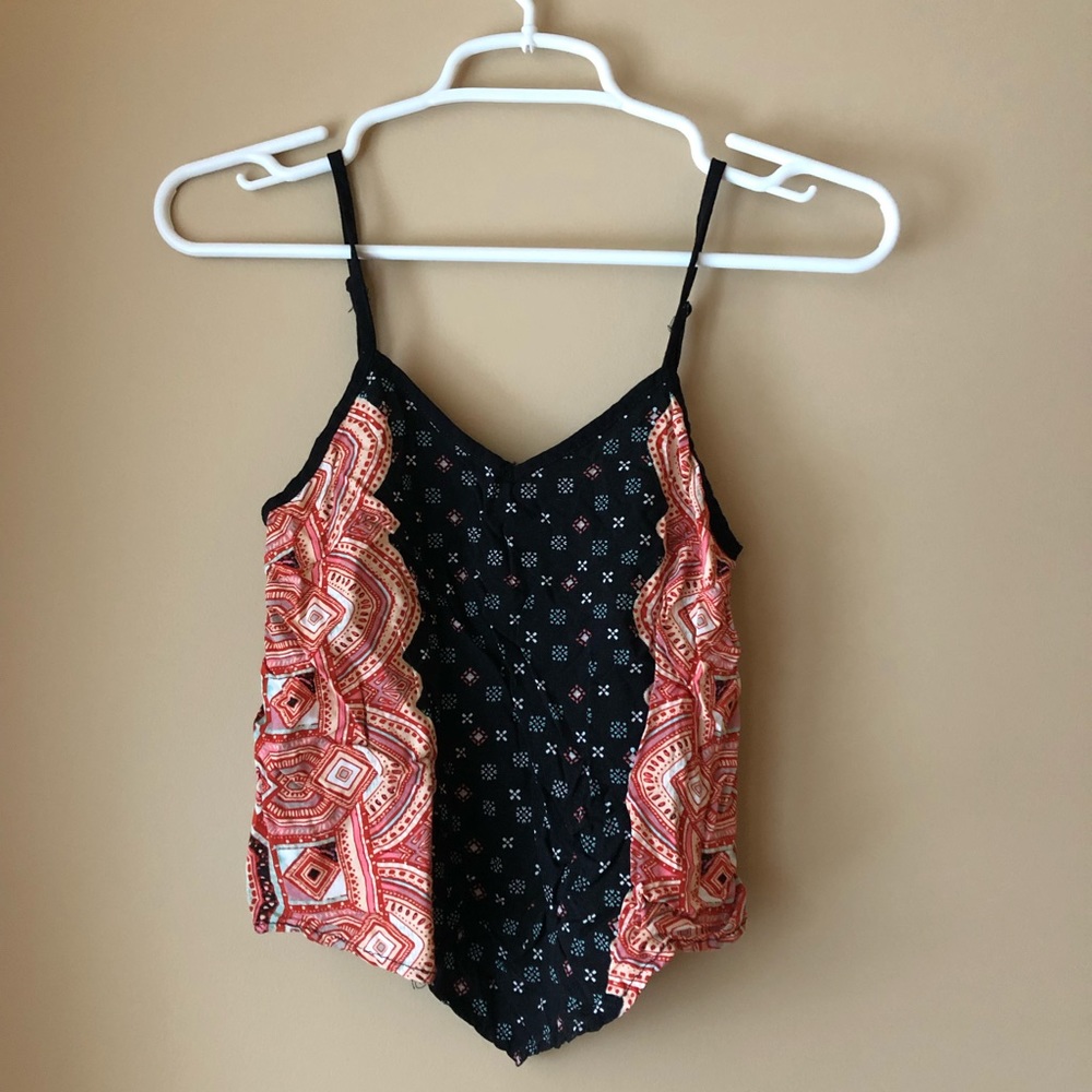 Patterned camisole top
